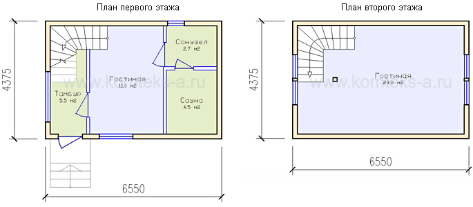Проект АНТ-16 - схема дома